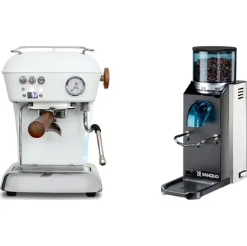 Set domácích spotřebičů Ascaso Dream PID, Cloud White + Rancilio Rocky Doserless