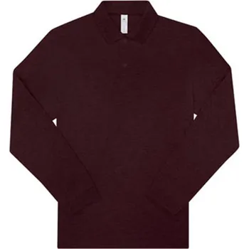 Pánské tričko B&amp;C Unisex polo triko PU427 Heather Burgundy XL