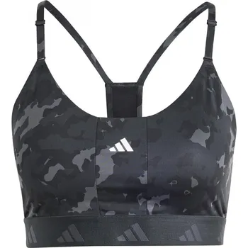 Kalhotky adidas Aeroreact Training Light-Support Techfit Bra Ld99 Grey/Carbon L A-C