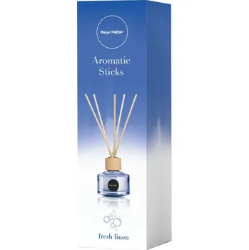 Vůně do auta MR. FRESH HOME STICKS 50 ml FRESH LINEN