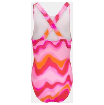 Dámské plavky Kids ONLY Jednodílné plavky Laura 15316090 Růžová 146_152