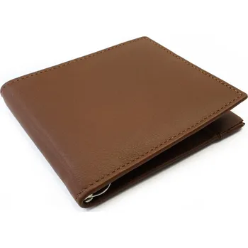 Peněženka Hnědá pánská kožená peněženka s kapsou na mince 519-2910-40