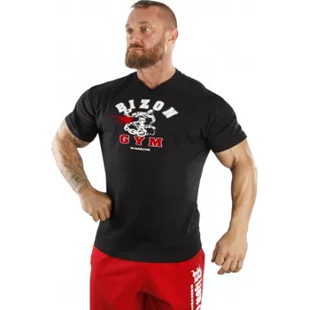 Pánské tričko Bizon Gym Triko 234 - černá M