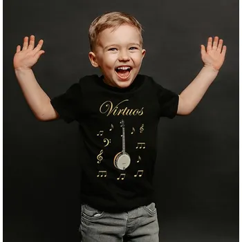 Chlapecké tričko STRIKER Dětské tričko virtuos banjo Dětská velikost: 6 let