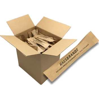 Cukr Hausbrandt Třtinový cukr 1000ks x 4g