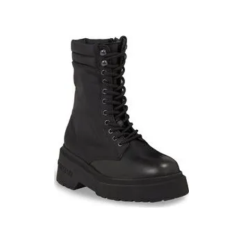Dámská zimní obuv Tommy Jeans Kotníková obuv Tjw Lace Up Padded Boot EN0EN02405 Černá 37
