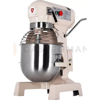 Hnětač těsta Planetární mixér, 20 l, min/max. váha těsto: 3/7 kg, 440x500x760 mm | RESTO QUALITY, RQB20-BL