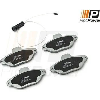 Brzdová destička Sada brzdových destiček, kotoučová brzda ProfiPower 1B1073