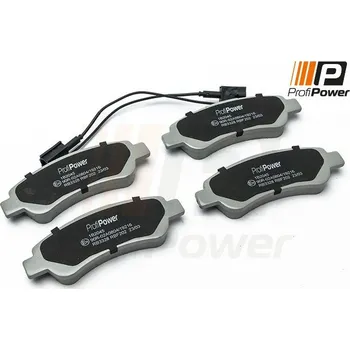 Brzdová destička Sada brzdových destiček, kotoučová brzda ProfiPower 1B2045