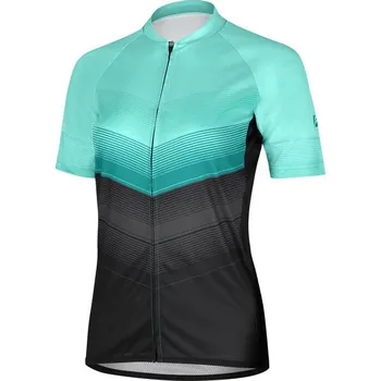 cyklistický dres ETAPE dámský dres VIOLET, mint/černá S