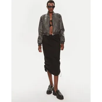 Pánský bomber Brave Soul Bunda bomber LJK-BENOITE Černá Straight Fit 16