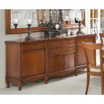 Příborník do zásuvky Luxusní rustikální příborník Elsa 200 cm na nožkách