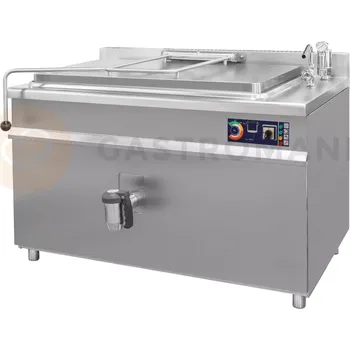 Kotel Elektrický varný kotel s nepřímým ohřevem, automatické plnění, 36 kW, 400 V, 300 l, 1350x900x900 mm | RESTO QUALITY, RQLF-301E