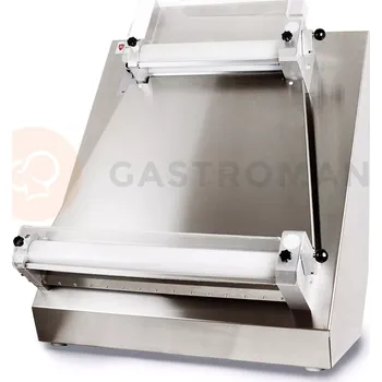 Hnětač těsta Vyvalovačka, vyvalovačka na těsto, 2 válce, obdélníkový tvar, hmotnost těsta: 700 g, 610x480x750 mm | RESTO QUALITY, SMR50