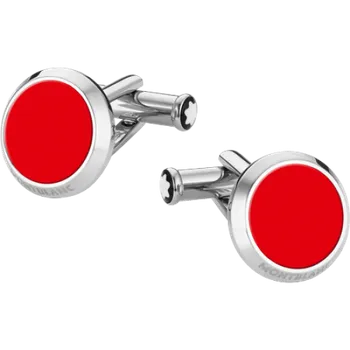 Módní doplněk MONTBLANC - RED - Manžetové knoflíčky