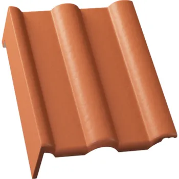 KM BETA Taška střešní pultová okrajová levá elegant cihlová