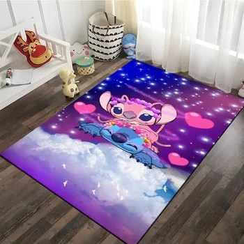 Obývací stěna Koberec pro dětský a obývací pokoj s motivem Stitch - Styl O,150x220cm