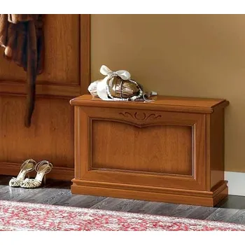 Botník Malvarosa Rustikální předsíňová lavice truhla Isabelle 76cm ořech