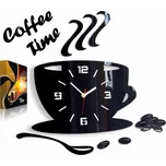 ModernClock Kuchyňské nástěnné hodiny CUP 3D EFFECT 12 BAREV