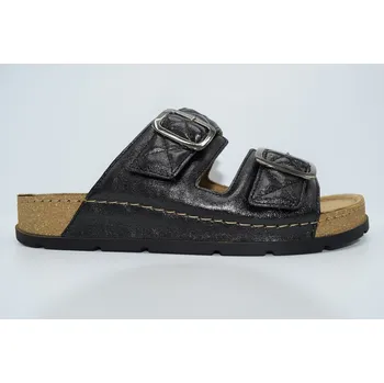 Dámské pantofle SCHOLL dámský pantofel BORA 2 STRAPS černá Velikost: 40