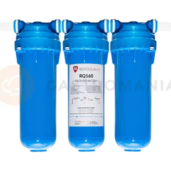 Štípačka na dřevo Filtr na vodu, 4800 l upravené vody, 420x130x340 mm | RESTO QUALITY, RQ160 TRIO