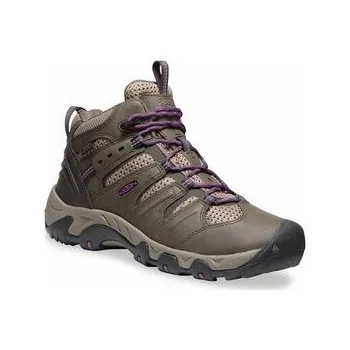 Pánská treková obuv Keen Trekingová obuv Koven Mid Wp Bungee 1024027 Hnědá 40