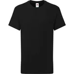 Fruit of the Loom Dětské bavlněné triko 61-363-0 Black 104