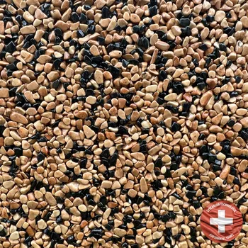 Kamenný koberec Báča Beton Kamenný koberec na podlahu Radano Frakce: Jemná (0,7 – 1,8 mm), vydatnost setu 1,8 m², Doporučené použití v: exteriéru - jednosložkový polyuretan