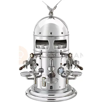 Vybavení pro přežití Pákový kávovar 2 skupinový, styl retro, 12,5 l, 680x950+200 mm, chróm | ELEKTRA, Belle Epoque Q1C