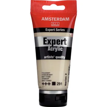 Vodová barva Akrylová barva Amsterdam Expert - 291 Titanium Buff Objem: 75 ml