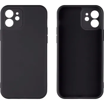 Pouzdro na mobilní telefon Pouzdro OBAL:ME TPU pro Apple iPhone 12 černé