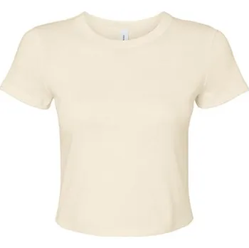 Bella Dámský crop top BL1010 Solid Natural Blend XL
