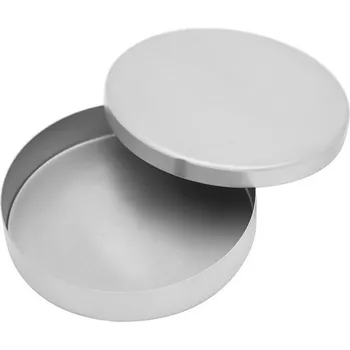 Dárková krabička Krabička kulatá, nerez, 100 x 20 mm