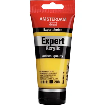 Vodová barva Akrylová barva Amsterdam Expert - 208 Cadmium Yellow Medium Objem: 75 ml