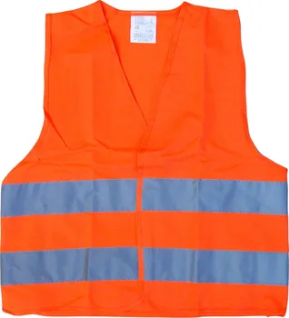 reflexní vesta Compass EN 1150 dětská výstražná vesta oranžová