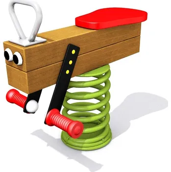 Dětská houpačka Monkeys Houpačka pružinová - Koník