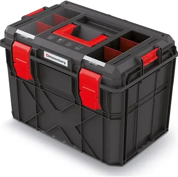 Kufr na nářadí A, 40,7 cm, organizér, černá