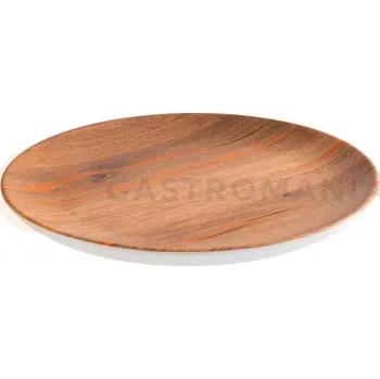 Bufetový tác z melaminu 260 mm | APS, Crazy Wood