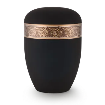 Smuteční dekorace Ekologická urna Antiqua Black - Koruna stromu