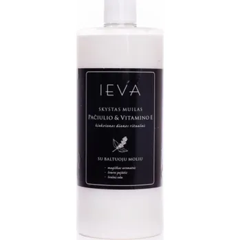 Masážní přístroj Tekuté mýdlo Ieva pačuli a vůně vitamínu E, 1l.