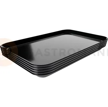 Melaminová nádoba k vystavování 190x300x17 mm, černá, 5 ks. | BARTSCHER, 17S-190x300