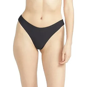Dámské plavky plavky Volcom Simply Seamless Cheekini - Black S