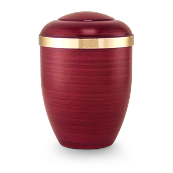 Smuteční dekorace Ekologická urna Tosca - Červená