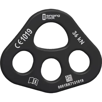 Lezecký doplněk Kotvící deska Singing Rock 1/3 Barva: černá