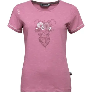 Dámské tričko Triko Chillaz Gandia Alps Love KR dámské Barva: Fialová, Velikost: 36