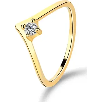 Prsten Olivie Stříbrný prsten ŠIPKA GOLD 8468 Velikost prstenů: 5 (EU: 49-50) Ag 925; ≤0,8 g.