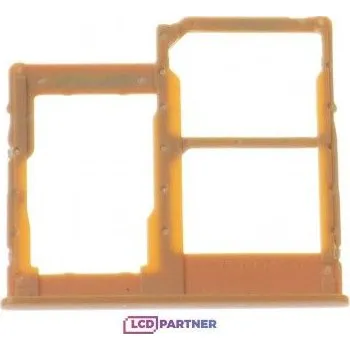 Samsung Galaxy A40 SM-A405FN SIM a microSD držák růžový