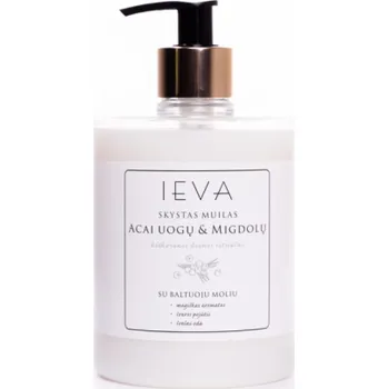 Mýdlo Tekuté mýdlo Ieva acai berry a mandle vůně, 500 ml.