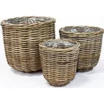 Harasim Kubu sada proutěných košů 3 ks…
