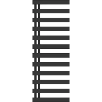 Radiátor HOPA - Koupelnový radiátor EDINBURGH černá barva - Barva - Černá , Doporučená topná tyč (W) - 400, Rozměr A - 50, Rozměr C - 105, Skutečný rozměr radiátoru (v mm) - 500 x 1020 mm, Typ připojení - Spodní 50 mm RADEDI501031